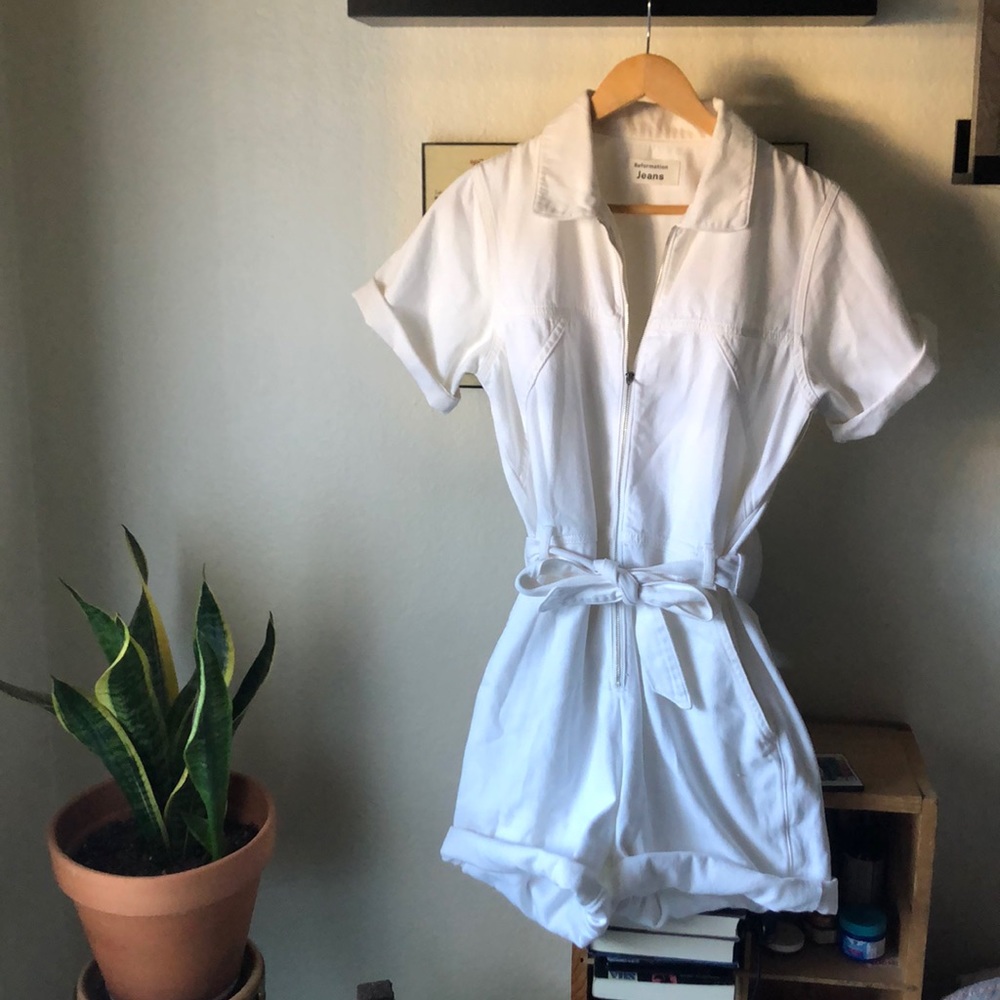 Reformation Sadie Romper